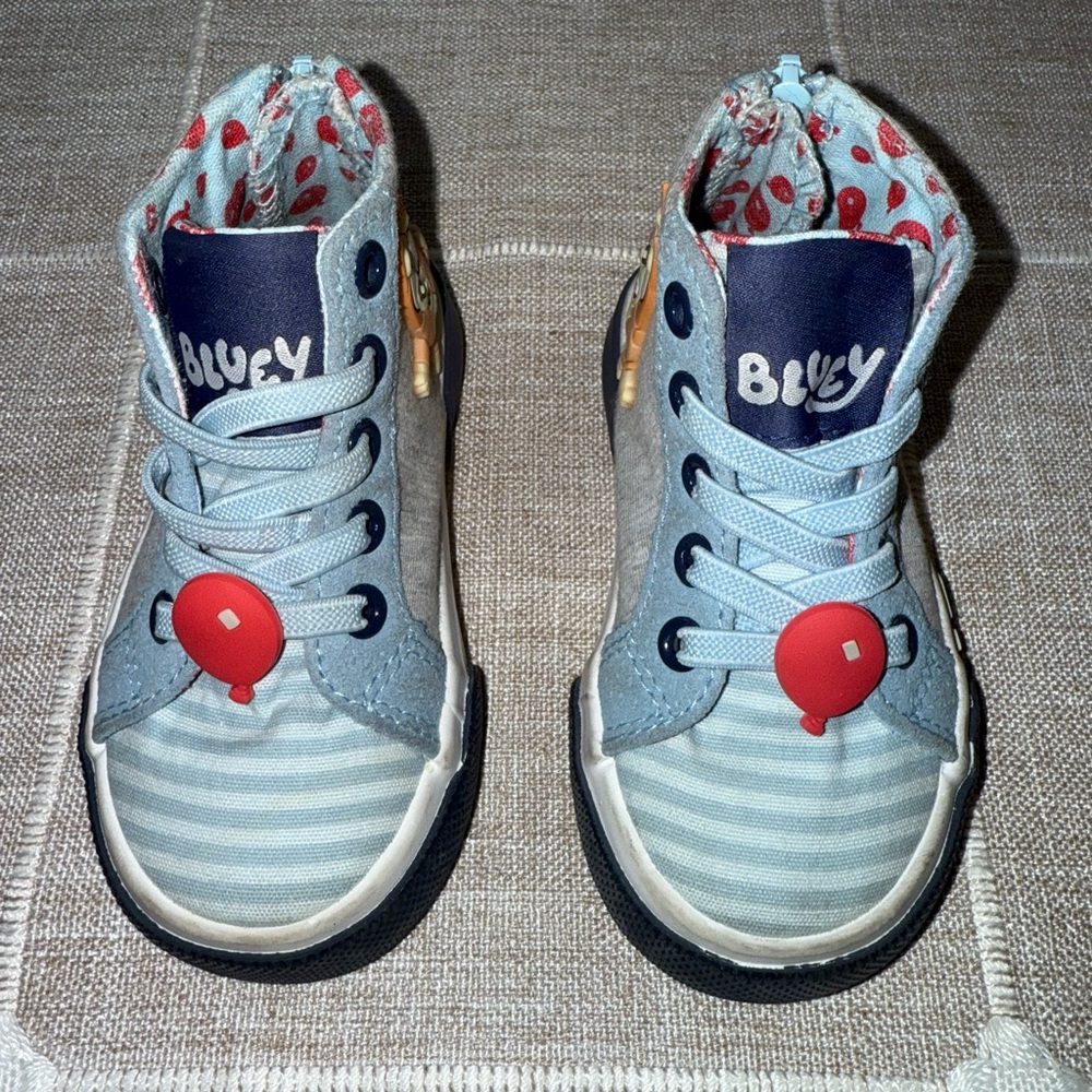 Bluey kids high tops toddler 6